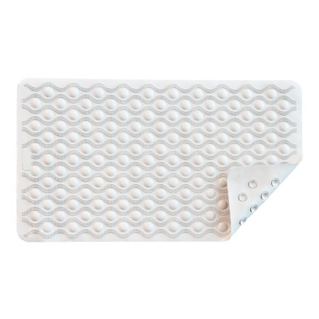 Nova - Bathtub Mat with Suction Grip Rubber 15-3/4 X 27-1/2 Inch - Nova Ortho-Med - 9351W-R