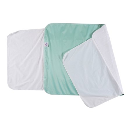 Ultra - Underpad with Tuckable Flaps 36 X 54 Inch Reusable Polyester / Rayon Light Absorbency - UP-3654T