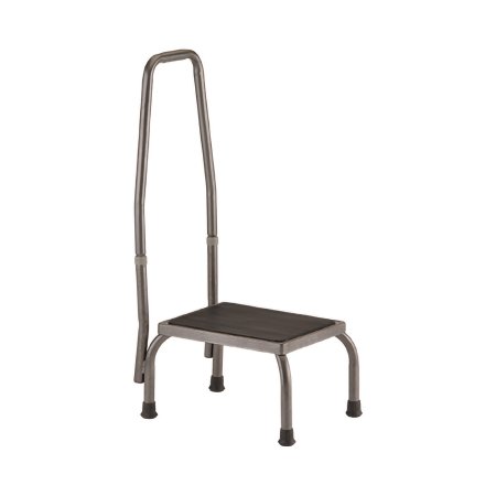 Nova Ortho-Med - Step Stool with Handrail 1 Step Steel Frame 5-1/4 Inch Step Height - 6066