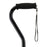 Nova - Offset Cane Aluminum 30 to 39 Inch Height Black - C1060BK-