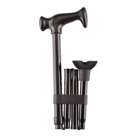 Nova Ortho-Med Cane, Folding Qt Blk (20/Cs) - QT3010BK