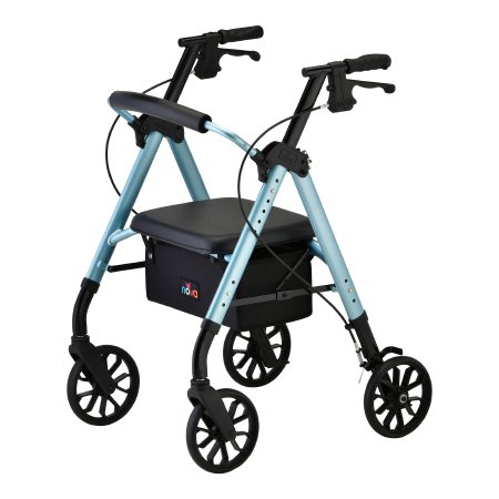 Nova Ortho-Med Rollator, New Star 8 Sky Blu 1/Ea) - 4288DB