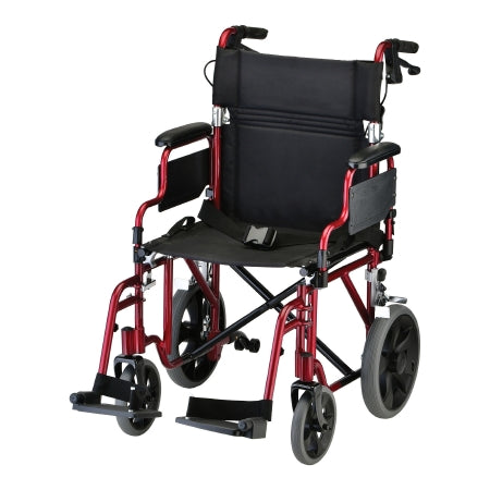 Nova Ortho-Med Chair, Transport Lightweight Fda Red 19" - 352R