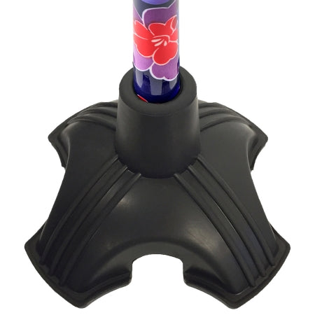 Nova Ortho-Med Tip, Cane Quad All-Terrain 3/4" (100/Cs) - 10040BK