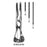 Miltex-Integra Clamp Bulldog Glover 3-1/8" Straight 2.5Cm Jaw 8Cm Stainless Steel Ea - 24-702