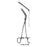 Miltex-Integra Clamp Multipurpose Debakey 9-1/2" 60 Degree Obtuse Angle 4Cm Jaw Ss Ea - 24-1600