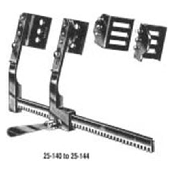 Miltex-Integra Spreader Rib Burford-Finochietto 10" Stainless Steel Reusable Ea - 25-142