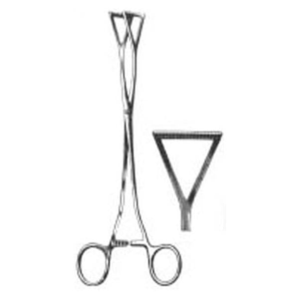 Miltex-Integra Forcep Grasping Collin-Duval 9" Curved Stainless Steel Ea - 25-754