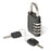 Market Lab - Combination Paddle Lock Silver / Gray Steel Universal - 15693