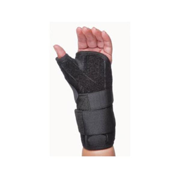 Hely & Weber Splint Titan Pediatric Wrist/Thumb Felt/Brushed Nylon Black Ea - 455TINY-RT