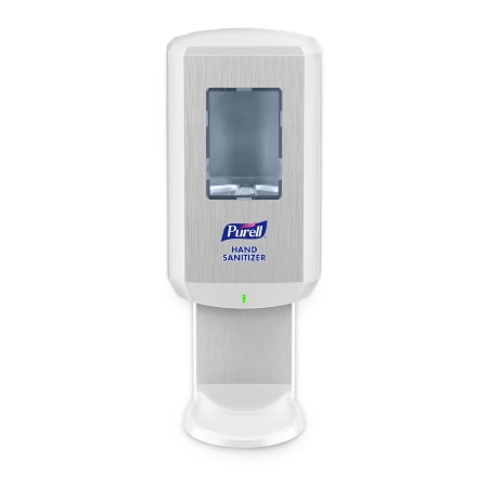 PURELL CS8 - Hand Hygiene Dispenser Chrome / White ABS Plastic Touch Free 1200 mL Wall Mount - Gojo - 7820-01