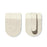 Hapad Pad Cushion Heel 2.5X7/16" White 1/Pair - HS2-7