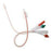 Coloplast Catheter Foley Cysto-Care Folysil 20Fr 15Cc 2-Way 16" 5/Bx - AA6120