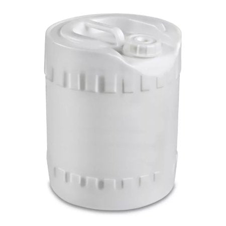 Uline - Closed Head Pail 5 gal. White - S-19413