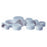 National Scientific Screw Cap Pmp White 100/Pk - 66030-771