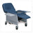 Graham-Field/Everest &Jennings Chair Blood Draw Imperial Blue Steel 290Lb Capacity Padded Back/21.5 Seat Ea - 10666-IB