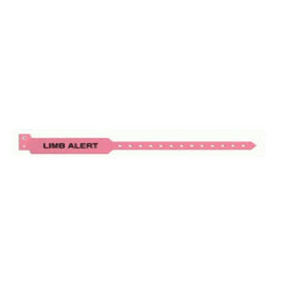 Precision Dynamics Corp. Wristband Identification Sentry Polyester Pink Adult Limb Alert 500/Box - 5055-12