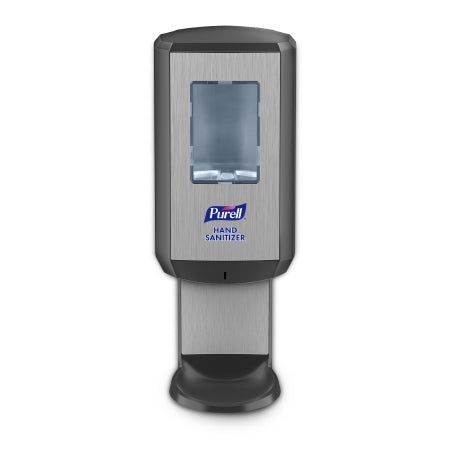 PURELL CS8 - Hand Hygiene Dispenser Chrome / Black ABS Plastic Touch Free 1200 mL Wall Mount - Gojo - 7824-01