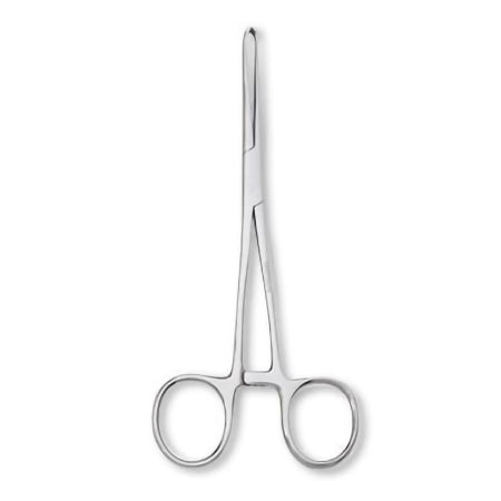 Centurion - Tissue Forceps Allis 6 Inch Length Floor Grade Stainless Steel Sterile Ratchet Lock Finger Ring Handle Straight 4 X 5 Teeth - TRI66870