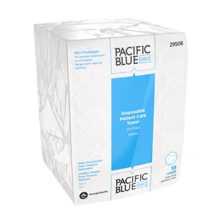 Pacific Blue Select - Washcloth 10 X 13 Inch White Disposable - 29506