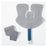 DJO Pad Cold Therapy Iceman Foam White Size Small 10.85X11.34" Ea - SMTNEP/11-0801-9-00000