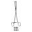 Miltex-Integra Forcep Vulsellum Museux 9-1/2" 6Mm Jaw Straight 2X2 Teeth Stainless Steel Ea - 30-1050-6