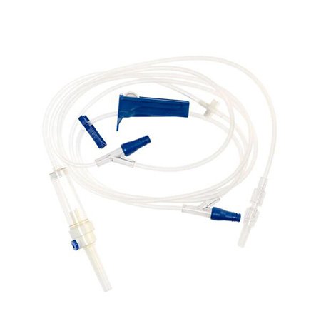 McKesson - IV Pump Set 10 Drops / mL Drip Rate 97 Inch Tubing 2 Ports - TCBINF6519-A
