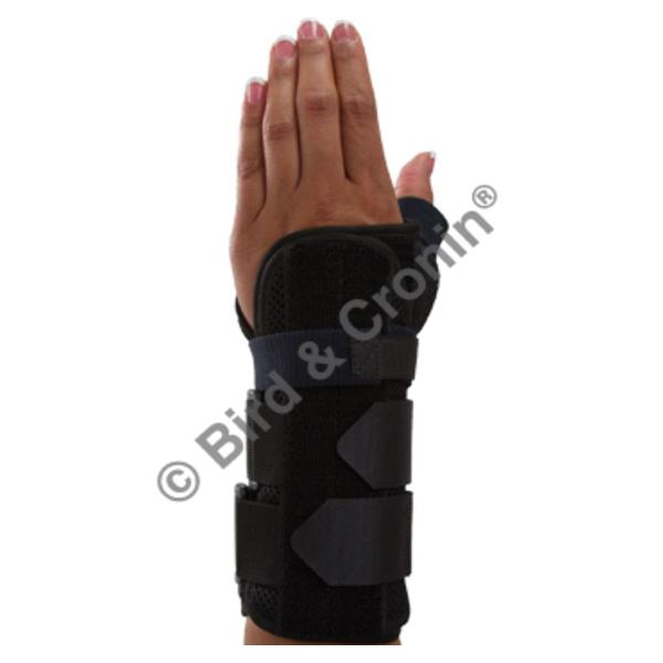 Bird & Cronin Brace Thumb Spica Adult Wrist/Thumb Black Right Ea - 8144824