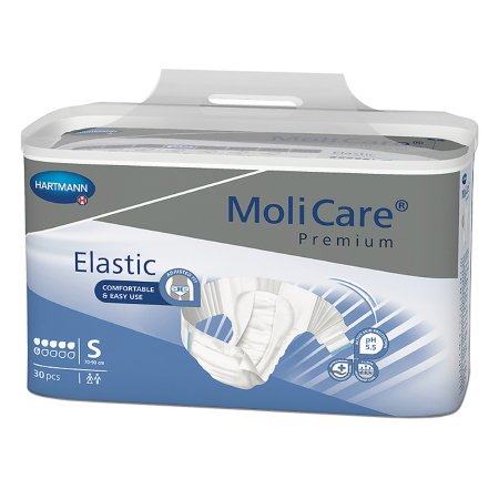 MoliCare Premium Elastic 6D - Unisex Adult Incontinence Brief Small Disposable Moderate Absorbency - 165271