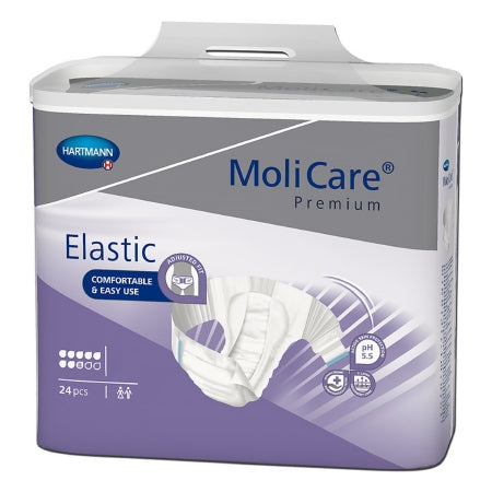 Hartmann Unisex Adult Incontinence Brief Molicare Premium Elastic X-Large Disposable Heavy Absorbency - 165474
