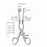 BR Surgical, Retractor Adson 6-1/4" Baby Sharp 3X4 Teeth Stainless Steel Ea - BR18-68416