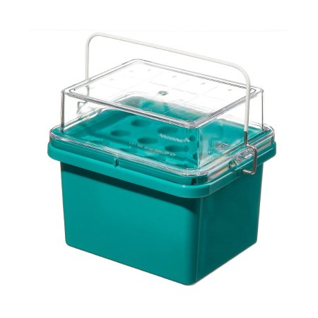 Thermo Scientific Nalge - Benchtop Cooler 5-1/2 X 7-1/2 X 7-3/4 Inch Blue Polycarbonate 12 Tube Capacity - 5116-1600