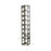 Nalgene - Cryo Storage Box Freezer Rack 3-1/4 X 3-3/8 X 19-3/4 Inch Metallic Stainless Steel 9 Shelf Capacity - DS5035-0009