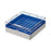 Nalgene - Cryo Storage Box 2 X 5-1/2 X 5-1/2 Inch Blue Polycarbonate 81 Vial Capacity - 867013-0243