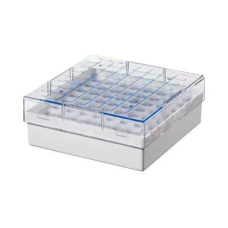 Nalgene - Cryo Storage Box 52 X 133 X 133 mm White Polycarbonate 64 Tube Capacity - 5055-5015