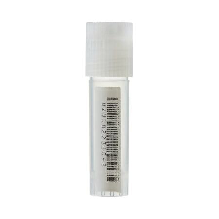 Thermo Scientific Nalgene - Cryogenic Tube Conical Bottom, Skirted Plain 13.5 X 48.3 mm 2 mL Without Color Coding Screw Cap Polypropylene Tube - 5001-0020
