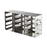 Nalgene - Cryo Storage Box Freezer Rack 5-5/8 X 8-7/8 X 17-1/2 Inch Metallic Stainless Steel 12 Shelf Capacity - 5038-4322
