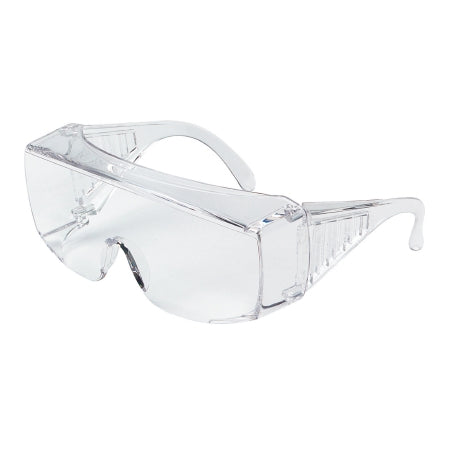 MCR Safety / Crews - Safety Glasses Fit Over Clear Tint Polycarbonate Lens Clear Frame Over Ear X-Large - 9810XL