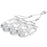 OPTflow - Subcutaneous Infusion Set 26 Gauge X 6 9 mm 27-1/2 Inch Tubing Without Port - OPT62609