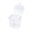 Market Lab - Modular Phlebotomy Box 4-1/4 X 4-1/2 X 4-1/2 Inch, Small, Clear For use with the Modular Phlebotomy Tray (ML35117) - 35118