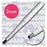 Acuderm Biopsy Punch Dermal Acu-Punch 3Mm Ribbed Hollow Handle Ss Bld Disp Strl 25/Bx - P325