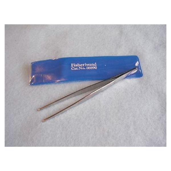 Fisher Scientific Co. Forcep Dissecting 5" Blunt Tip Straight Chrome Plated Stainless Steel Ea - 8890
