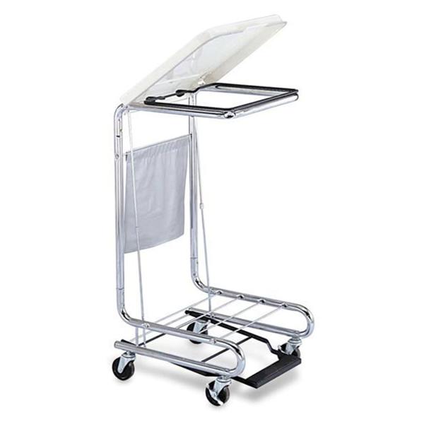 Marketlab Hamper Multipurpose Chrome 18-3/5X19-1/2X37-3/4" Silver Each - 8813