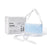 FluidGard 160 - Surgical Mask Anti-fog Foam Pleated Tie Closure One Size Fits Most Blue NonSterile ASTM Level 3 Adult - Aspen Surgical Products - 14320