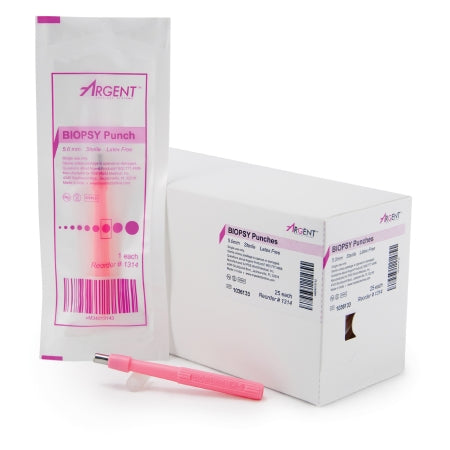 Mckesson Brand Biopsy Punch Mckesson Argent Dermal 5 Mm - 1314