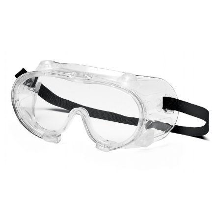 Pyramex - Protective Goggles Fit Over Clear Tint Polycarbonate Lens Clear Frame Elastic Strap One Size Fits Most - G204
