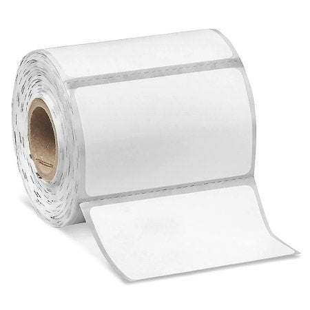 Uline - Blank Label Printer Label White Thermal 1-1/4 X 2 Inch - S-13026