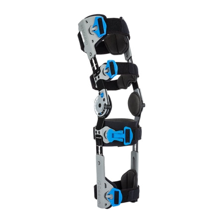 Ossur Rebound - Post Op Knee Brace One Size Fits Most Buckle Closure / D-Ring / Hook and Loop Strap 17 to 32 Inch Thigh Circumference Left or Right Knee - B-8382480