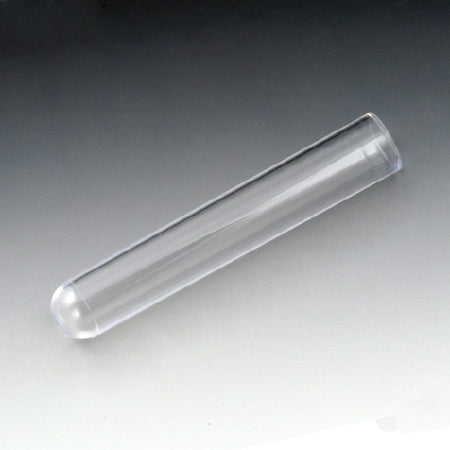 McKesson - Test Tube Round Bottom Plain 13 X 75 mm 5 mL Without Color Coding Without Closure Polystyrene Tube - 177-110470