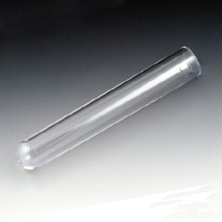 McKesson - Test Tube Round Bottom Plain 16 X 100 mm 12 mL Without Color Coding Without Closure Polystyrene Tube - 177-111012